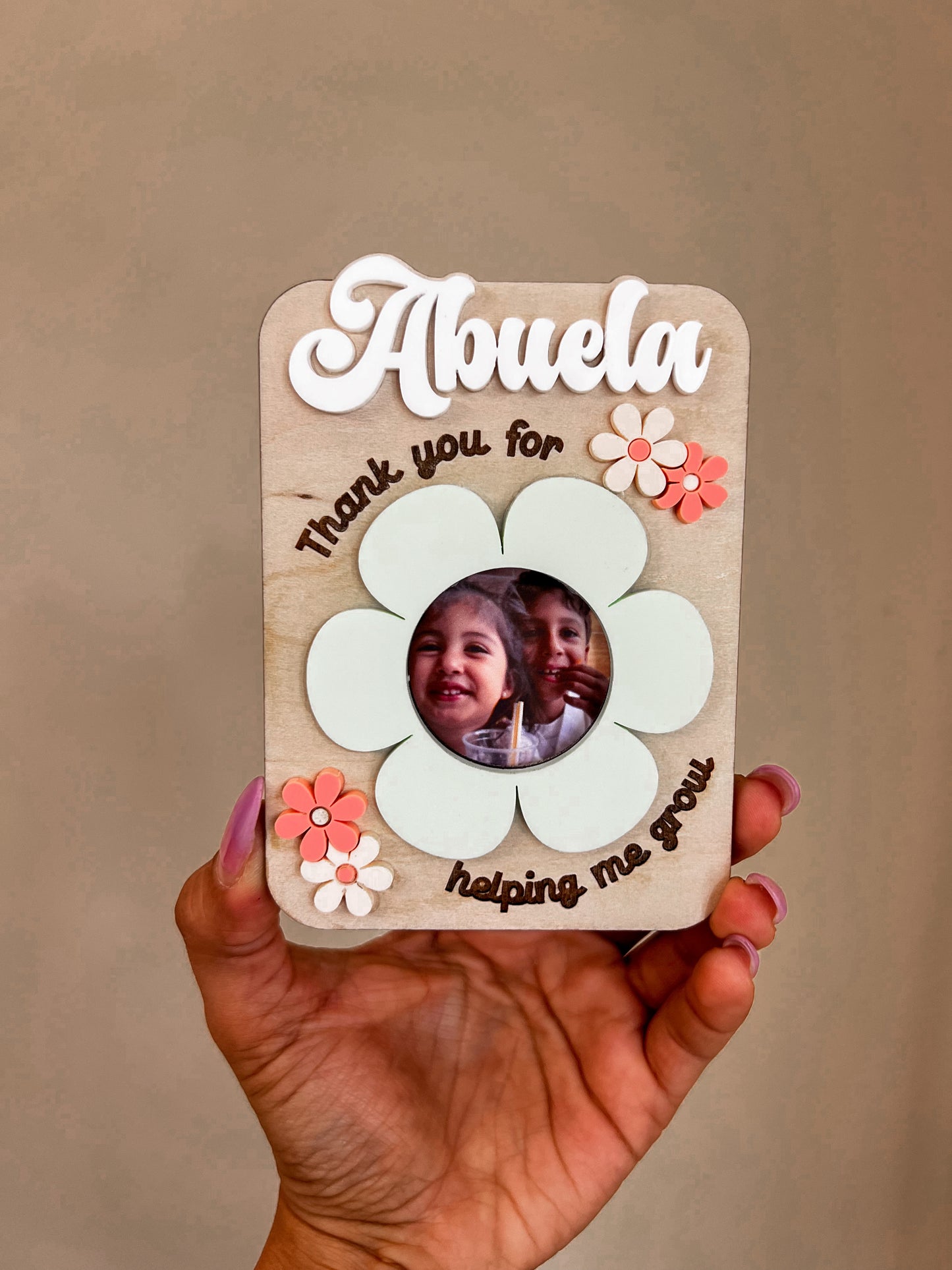 Mother’s Day Floral Magnet Picture Frame