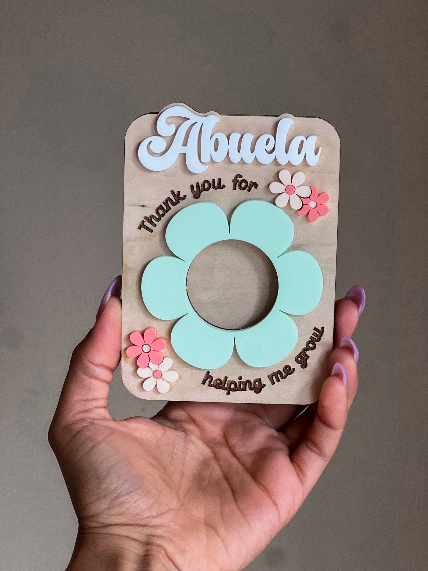 Mother’s Day Floral Magnet Picture Frame
