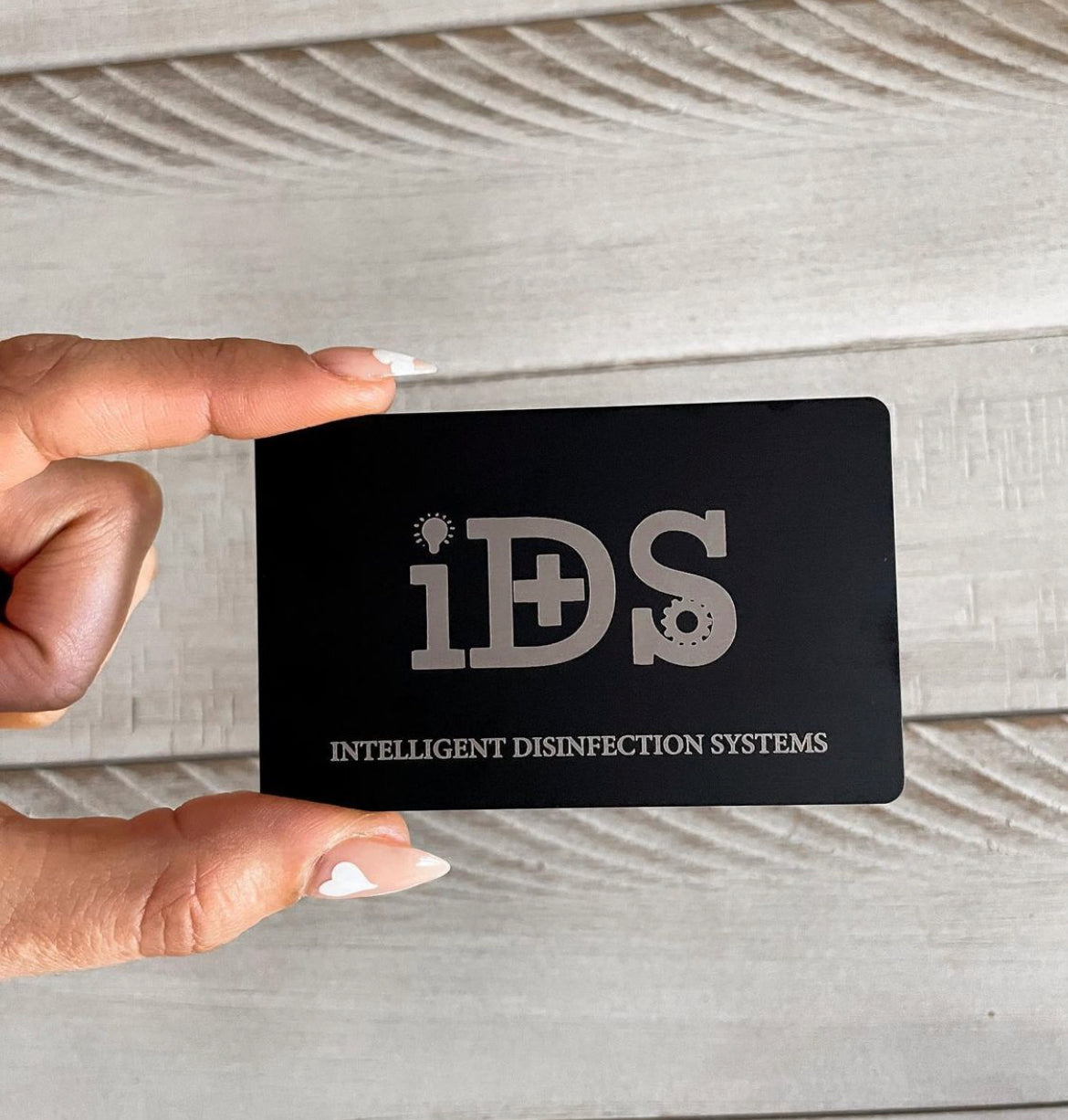 QR code Metal Business Card