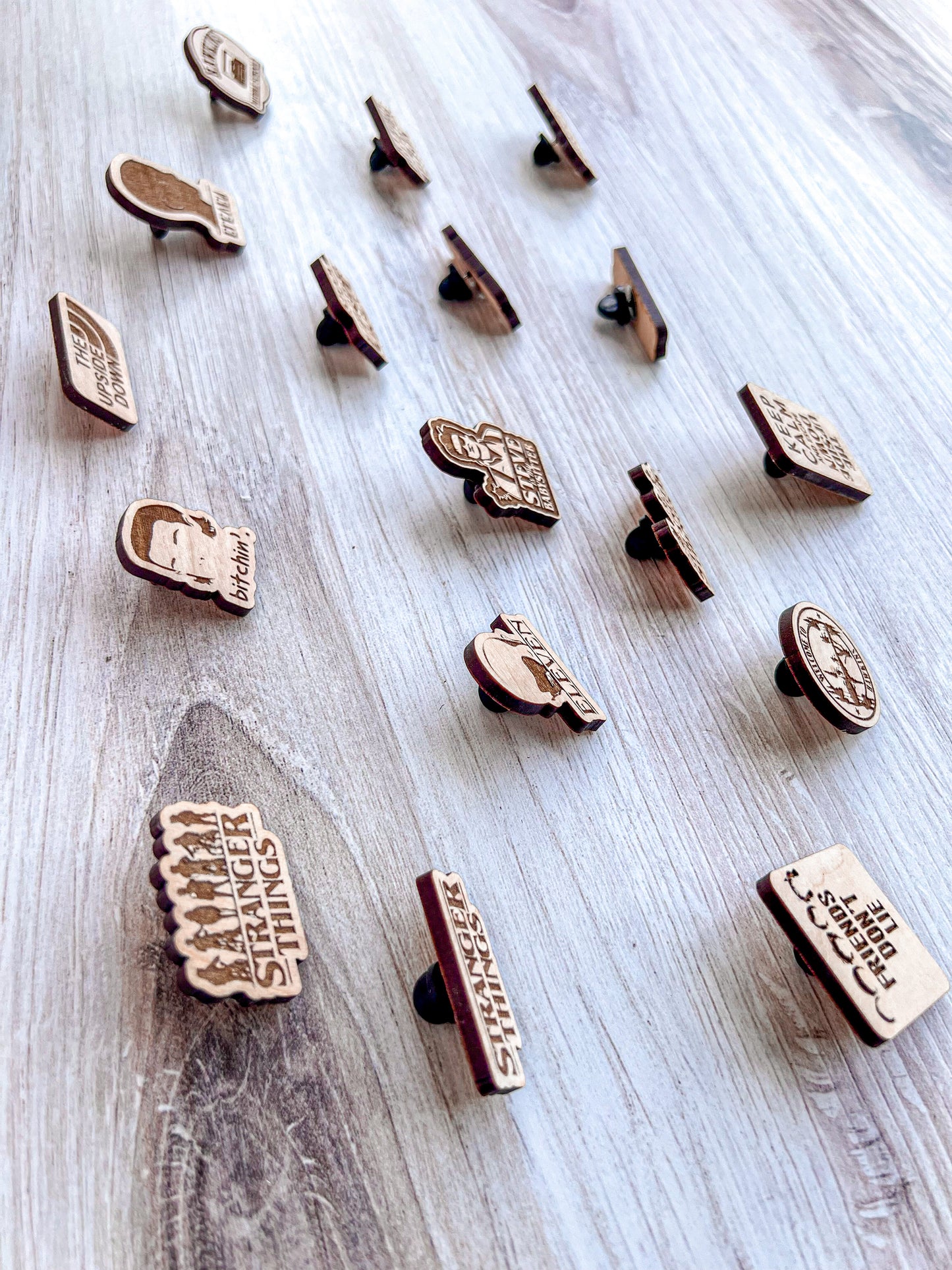 Friends Don't Lie | Wooden Pin