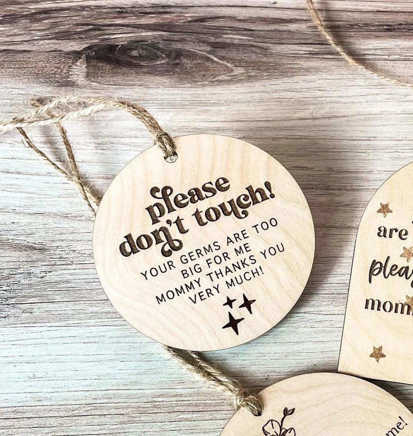 Don’t Touch Baby Sign