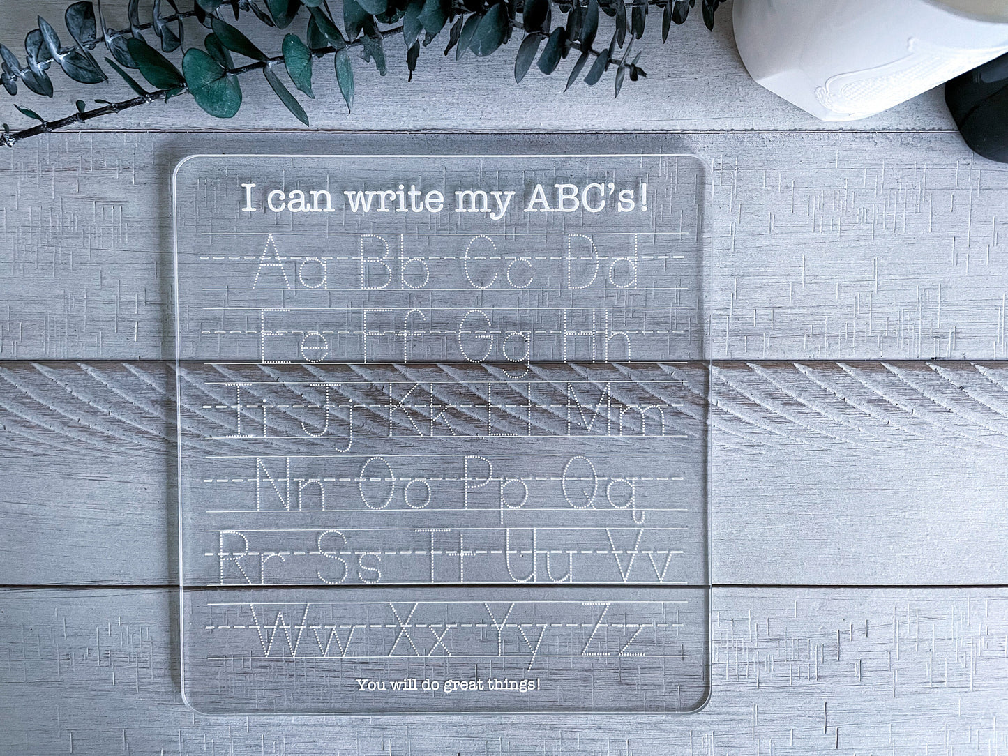 ABC’S Tracing Board