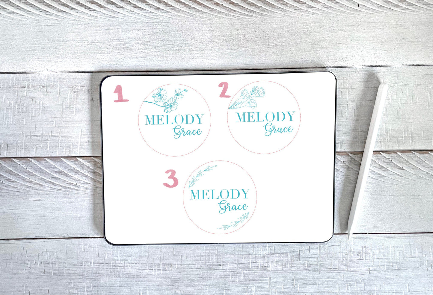 Baby Name Announcement Sign