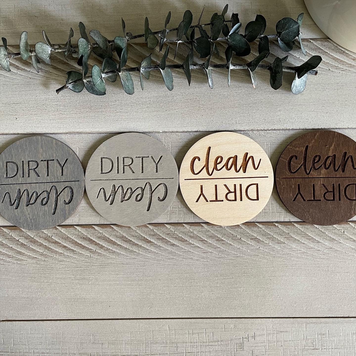 Clean/Dirty Dishwasher Magnet