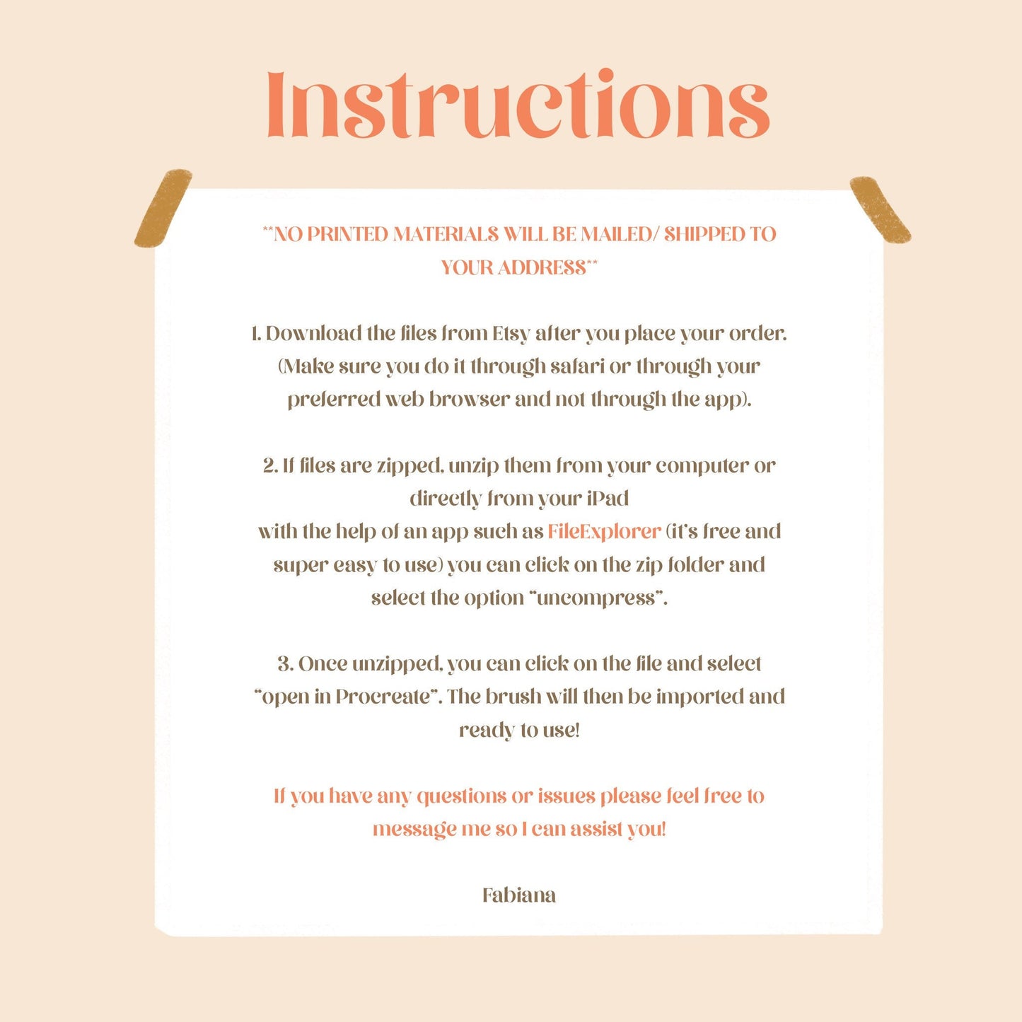 Digital Coloring Book for Procreate