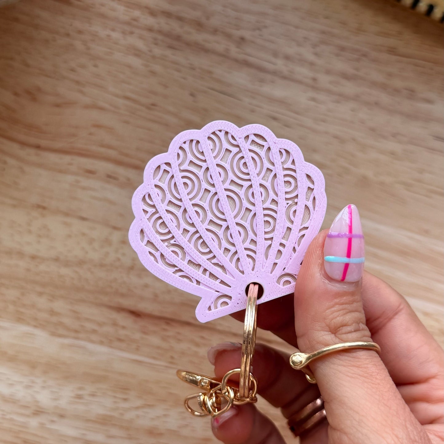 Shell Can Opener Keychain