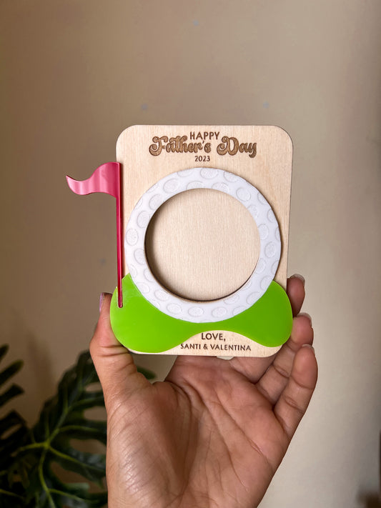 Father’s Day Golf Magnet Picture Frame